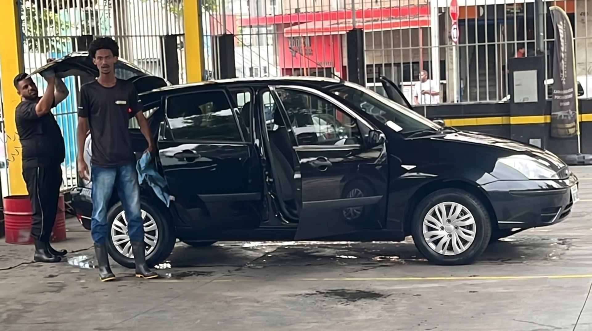 Simulação Aro 14 no Carro — Wheel Studio — depois